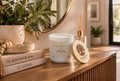 Medium Matte White Candle — 220g