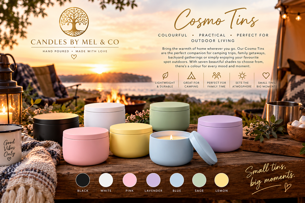Cosmo Tins | Outdoor Living Collection 💛