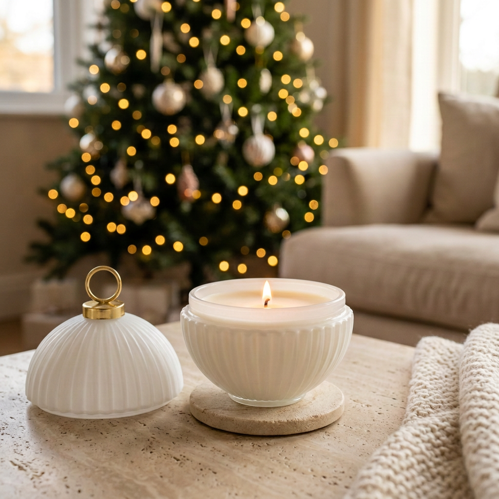 Christmas Bauble Candle