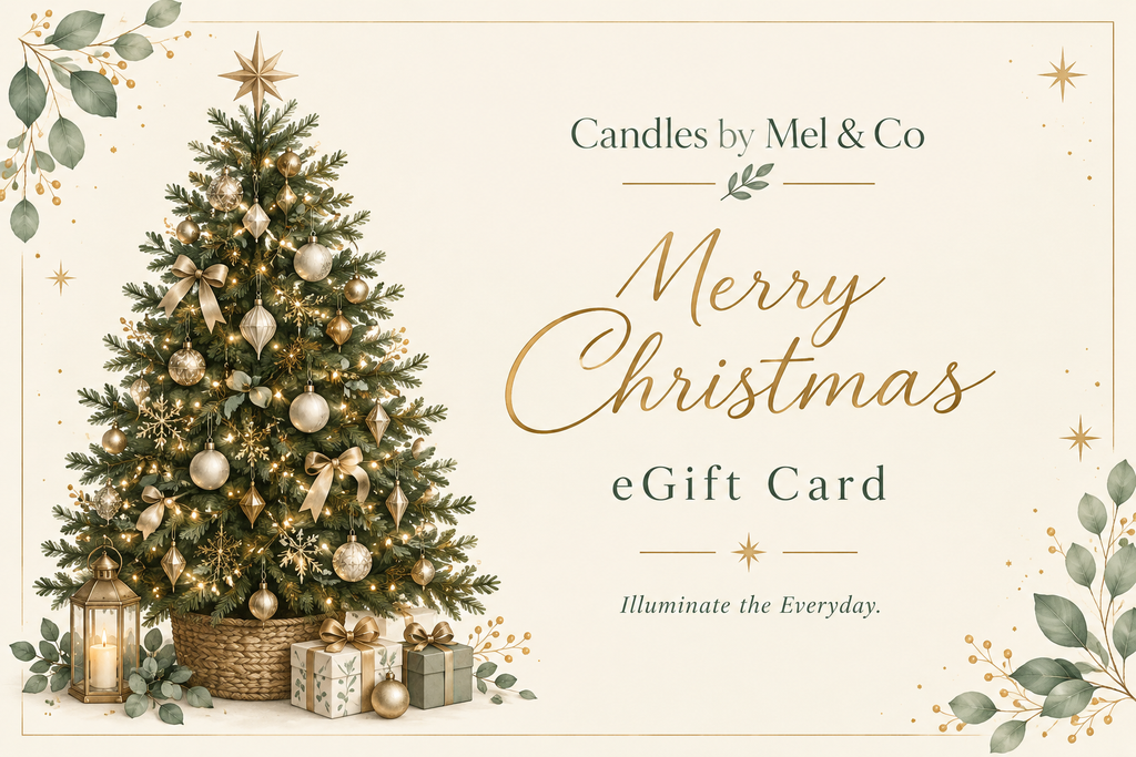 Elegant Christmas tree eGift Card design