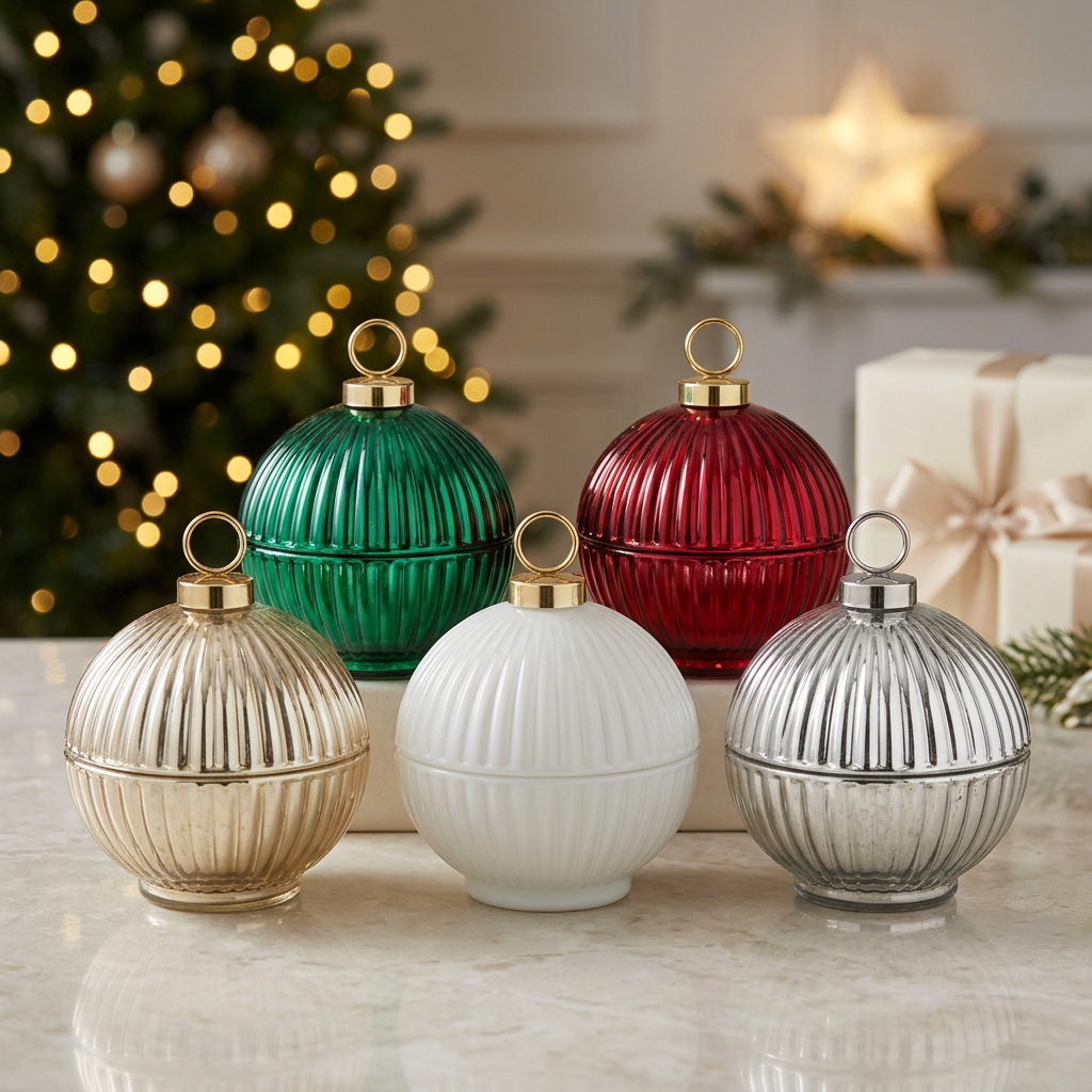 Christmas Bauble Candle