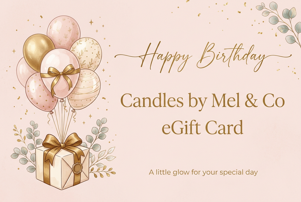Candles By Mel & Co eGift Card Give the Gift of Choice, Wrapped in Fragrance