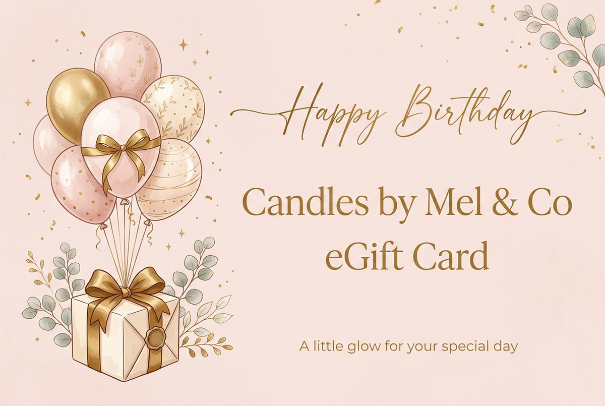 Candles By Mel & Co eGift Card Give the Gift of Choice, Wrapped in Fragrance